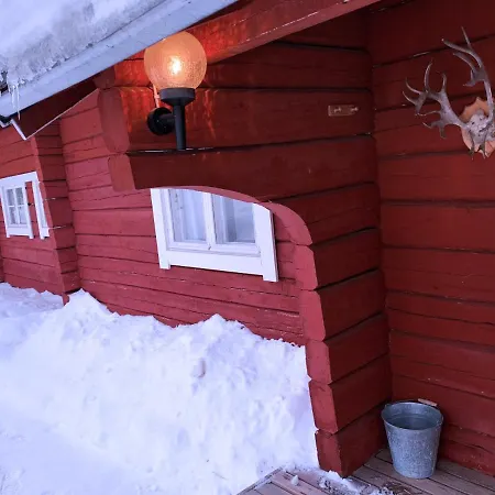 Saariselaellae, Sielukas Hirsimoekki - Unique Cottage Saariselka Exterior photo